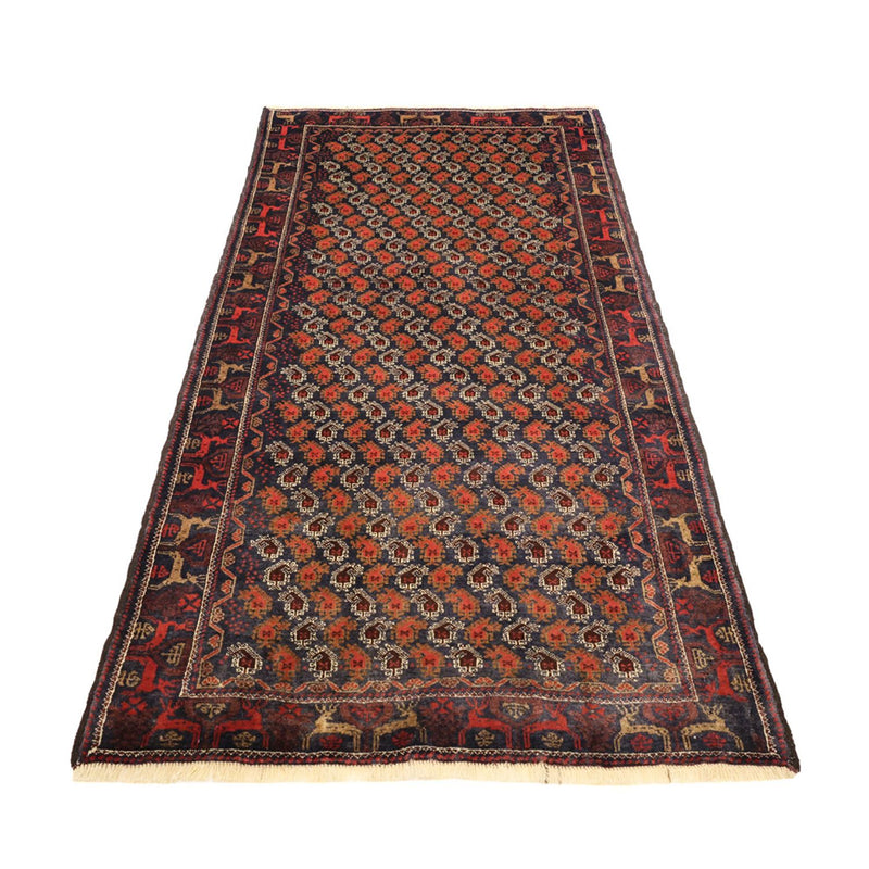 Belutsch Teppich 110x210cm - Orientteppich - mehrfarbig