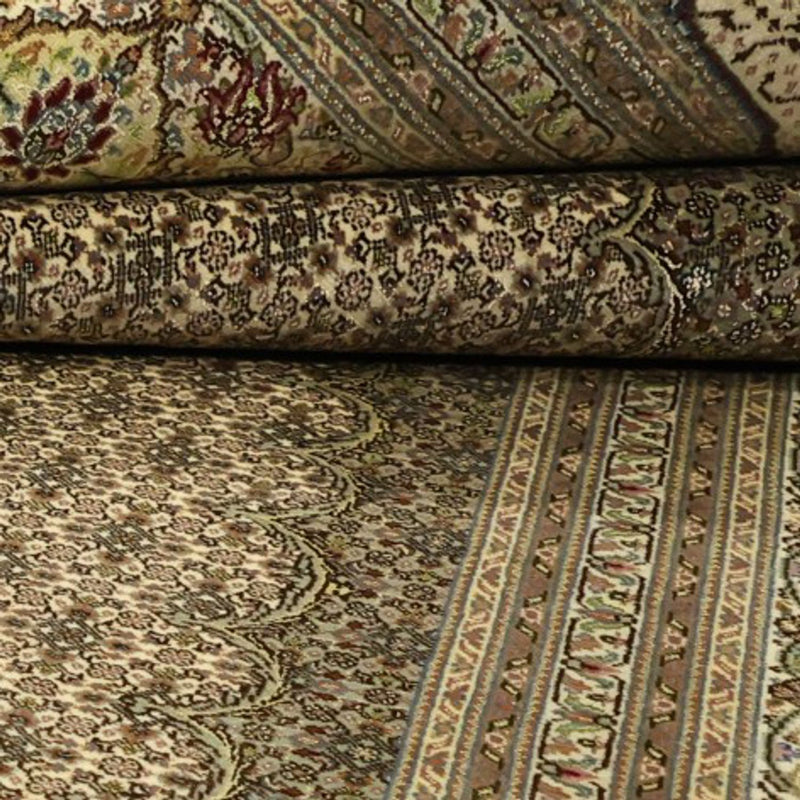 Täbriz - 50 Raj Teppich 252x336cm - Perserteppich - taupe