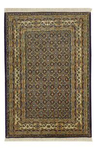 Moud Teppich 99x146cm - Perserteppich - dunkelgrün – product image