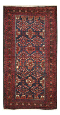 Belutsch Teppich 105x192cm - Orientteppich - dunkelrot – product image