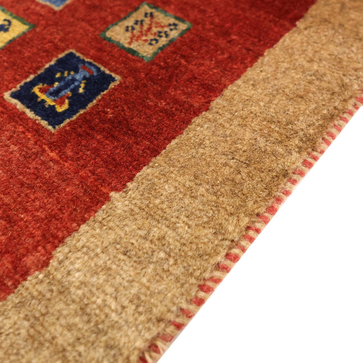 Loribaft Teppich Perser 108x158cm - Orientteppich - mehrfarbig