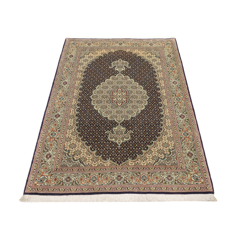Täbriz - 50 Raj Teppich 100x147cm - Perserteppich - dunkelbeige