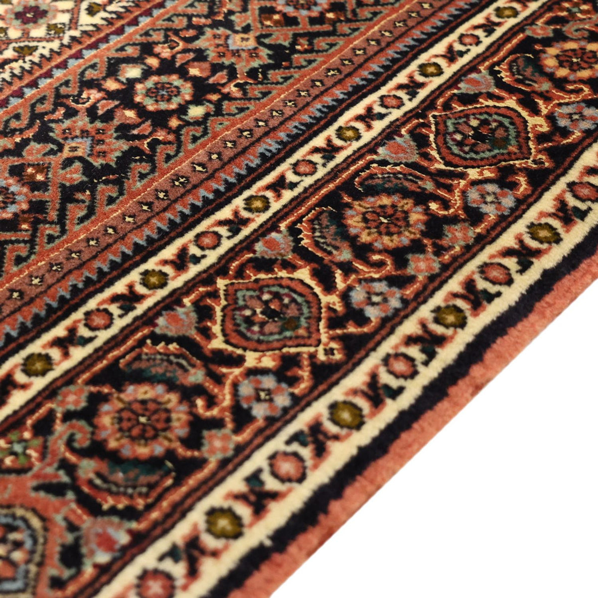 Bidjar Teppich 70x134cm - Perserteppich - dunkelbeige