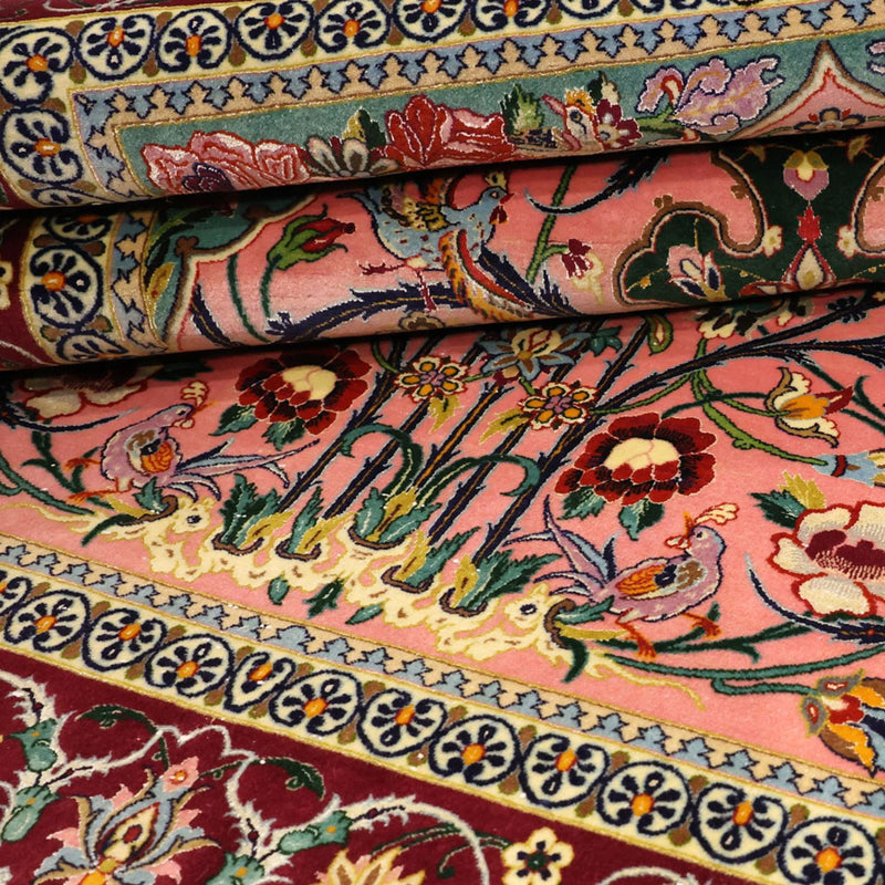 Isfahan Teppich 109x161cm - Perserteppich - mehrfarbig
