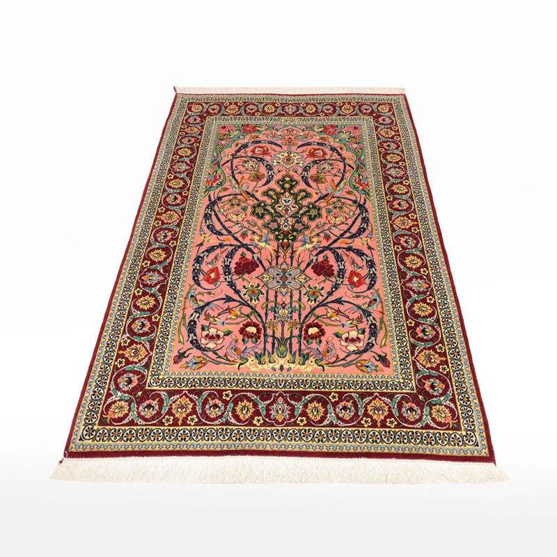 Isfahan Teppich 109x161cm - Perserteppich - mehrfarbig