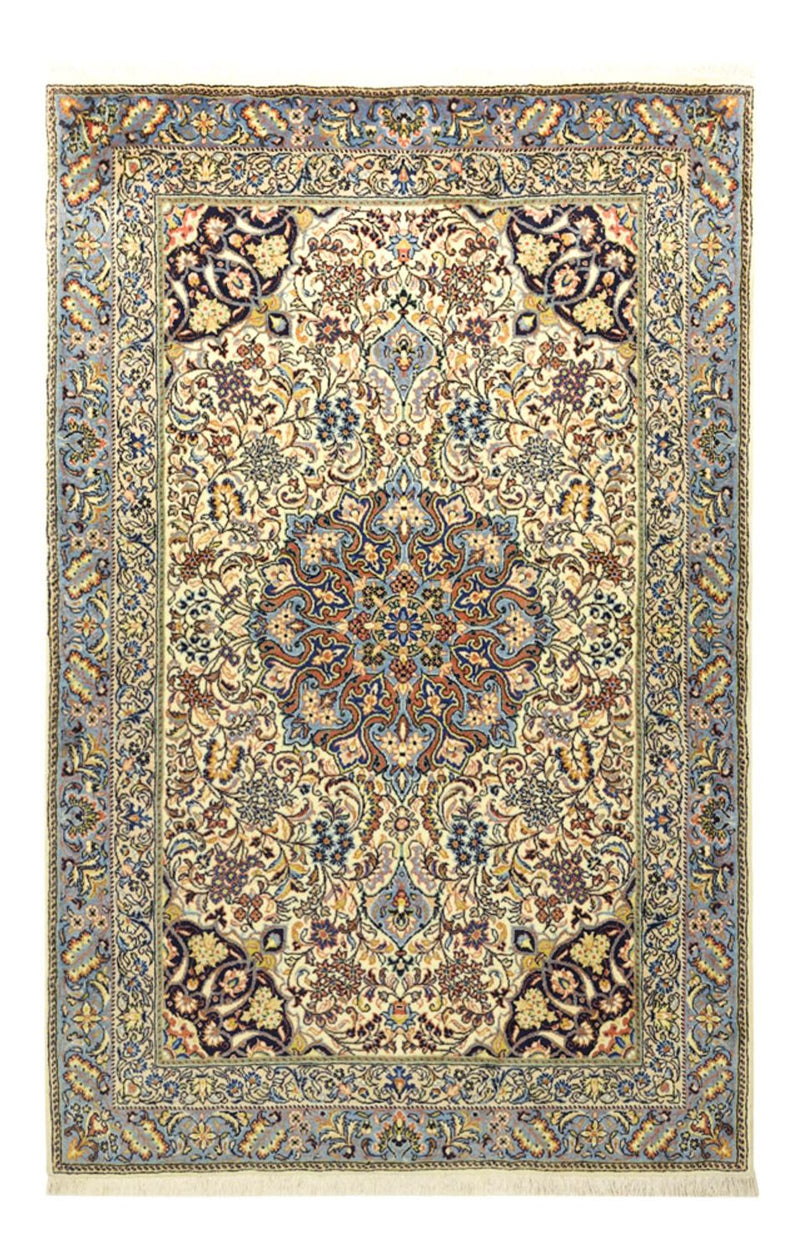 Sarough Teppich 106x165cm - Perserteppich - hellgrün