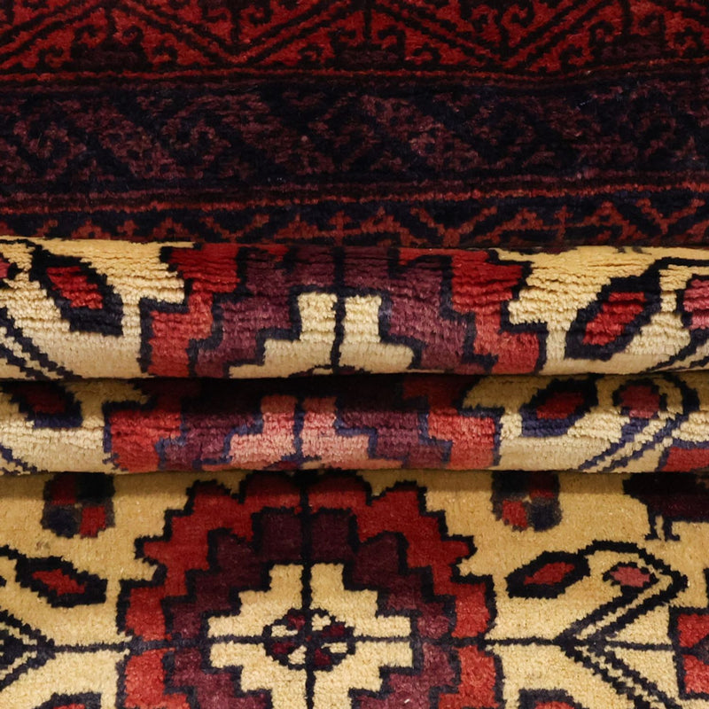 Belutsch Teppich 97x212cm - Orientteppich - hellgrün