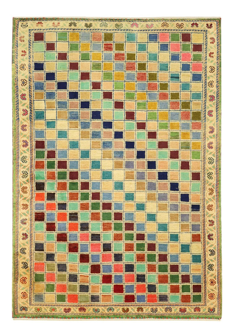 Loribaft Teppich Perser 79x117cm - Orientteppich - mehrfarbig