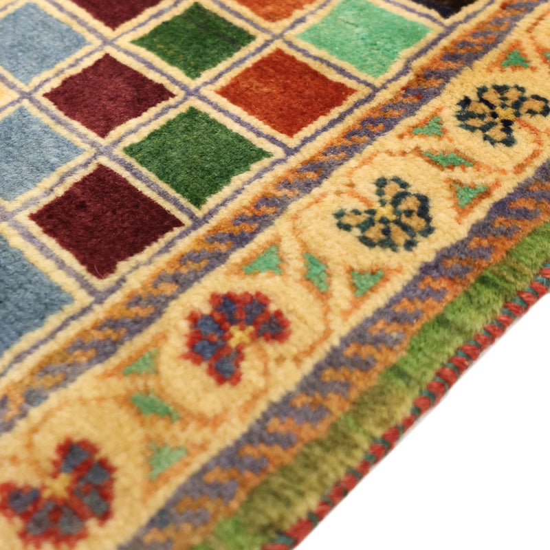 Loribaft Teppich Perser 79x117cm - Orientteppich - mehrfarbig