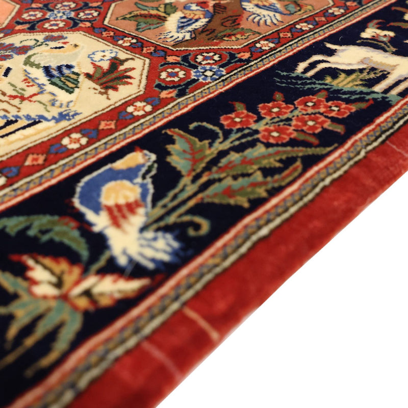 Ilam Teppich 56x114cm - Perserteppich - mehrfarbig