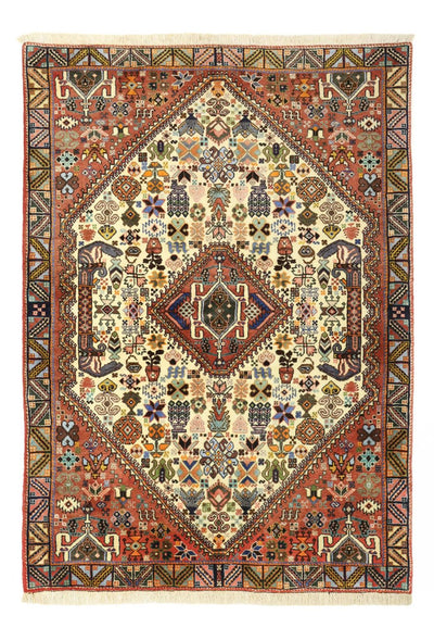 Abadeh Teppich 102x147cm - Perserteppich - mehrfarbig