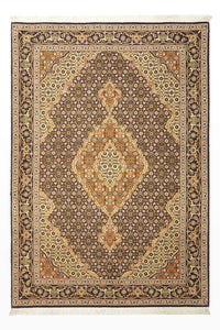 Täbriz - 50 Raj Teppich 104x152cm - Perserteppich - dunkelbeige – product image