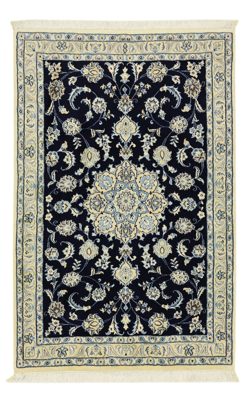 Nain - 9La Teppich 86x136cm - Perserteppich - dunkelblau
