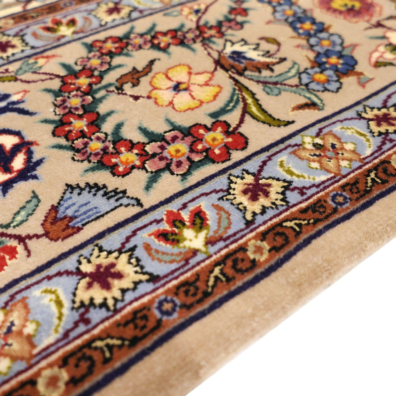 Isfahan Teppich 111x171cm - Perserteppich - beige