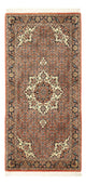 Bidjar Teppich 73x145cm - Perserteppich - dunkelrot