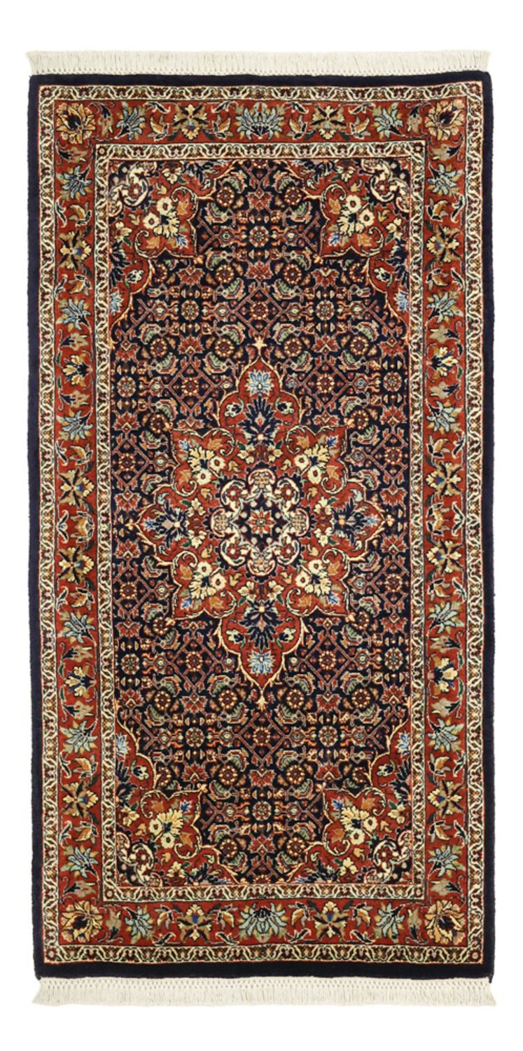 Bidjar Teppich 70x139cm - Perserteppich - dunkelrot