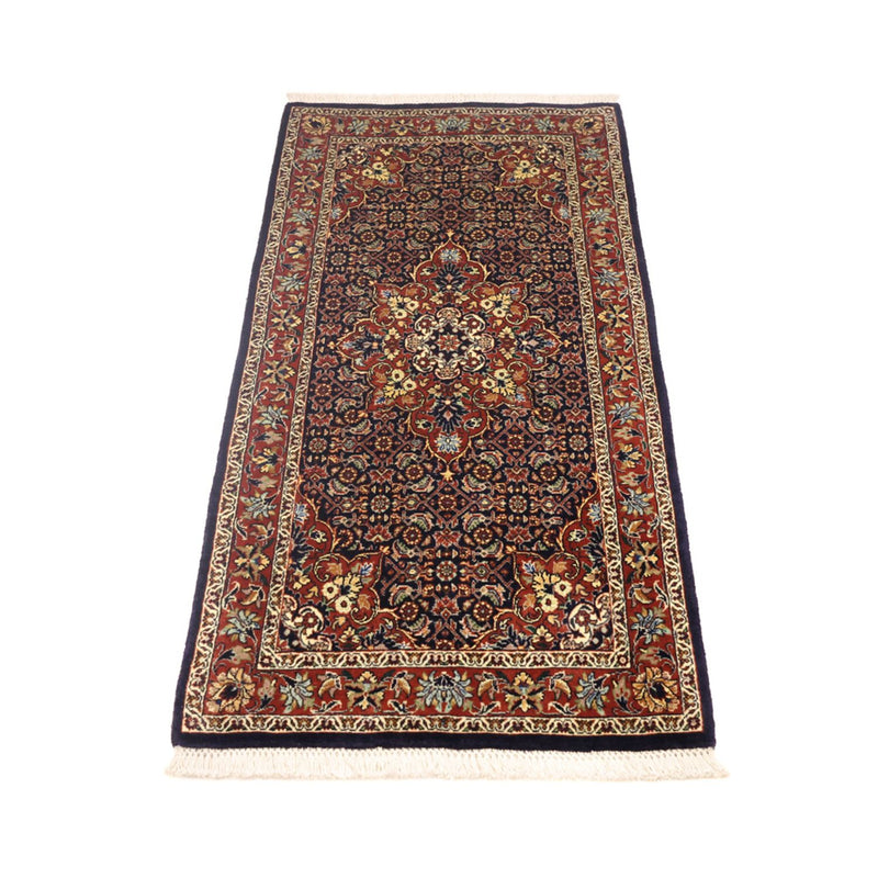 Bidjar Teppich 70x139cm - Perserteppich - dunkelrot