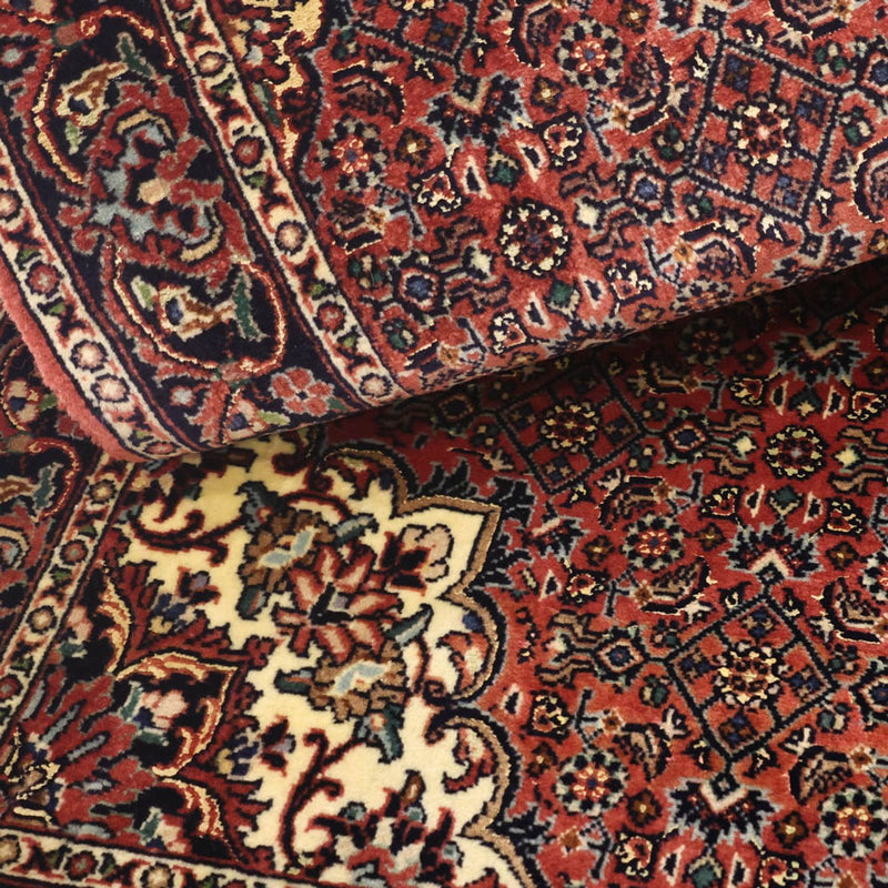 Bidjar Teppich 69x148cm - Perserteppich - dunkelrot