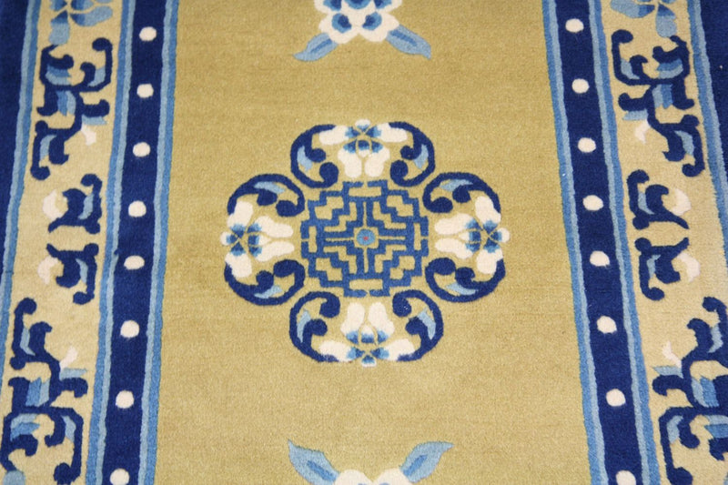 China Teppich 76 x 152 cm - blau