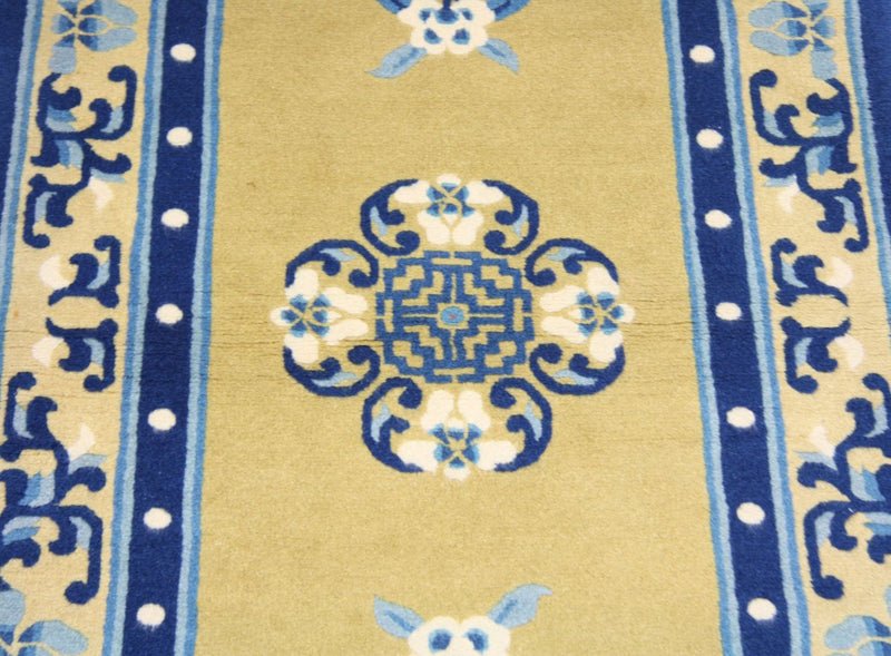 China Teppich 76 x 152 cm - blau