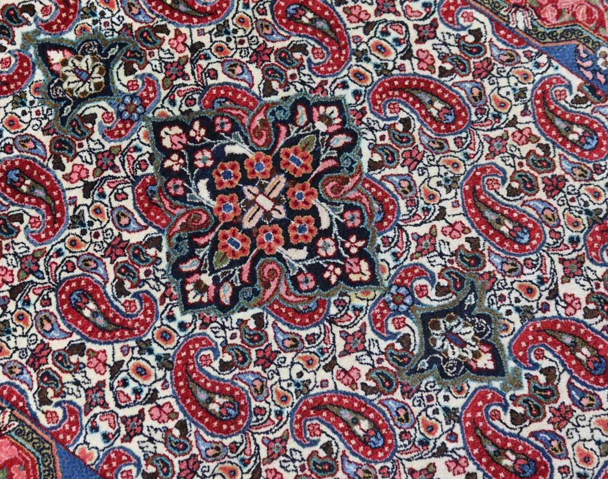 Perserteppich - Bidjar 100 x 150 cm - blau