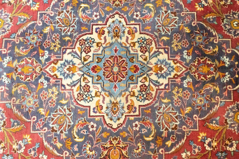 Perserteppich - Keshan 300 x 397 cm - orange