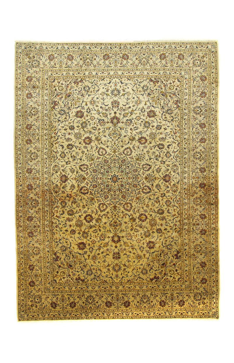 Perserteppich - Keshan 254 x 350 cm - beige
