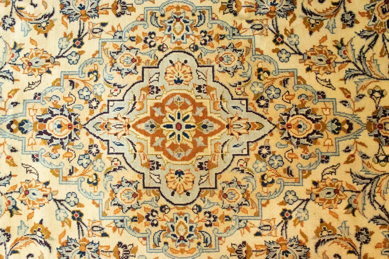 Perserteppich - Keshan 246 x 369 cm - beige