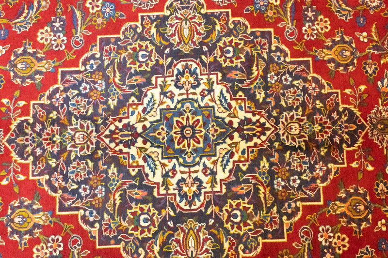 Perserteppich - Keshan 295 x 400 cm - rot