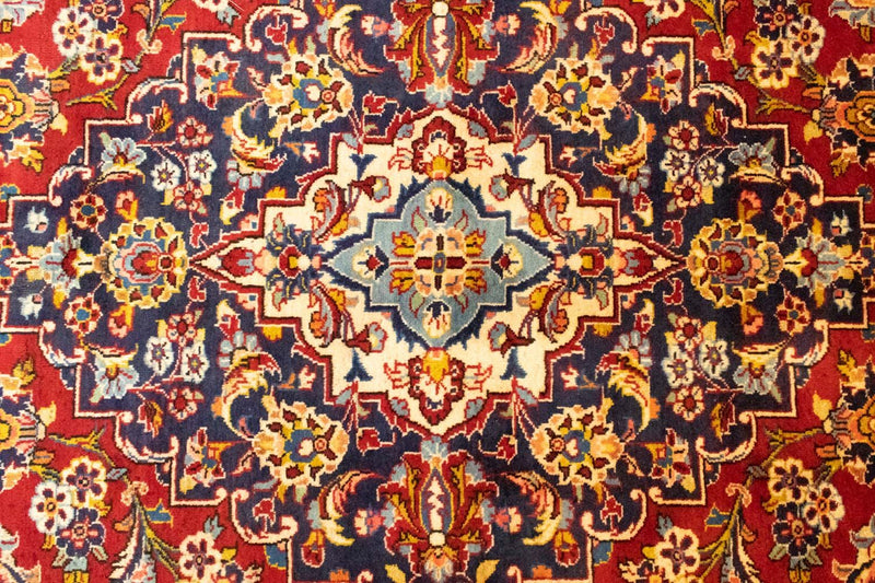 Perserteppich - Keshan 297 x 402 cm - rot