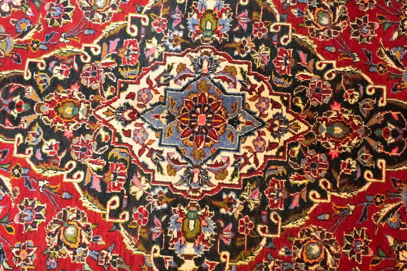 Perserteppich - Keshan 298 x 415 cm - rot
