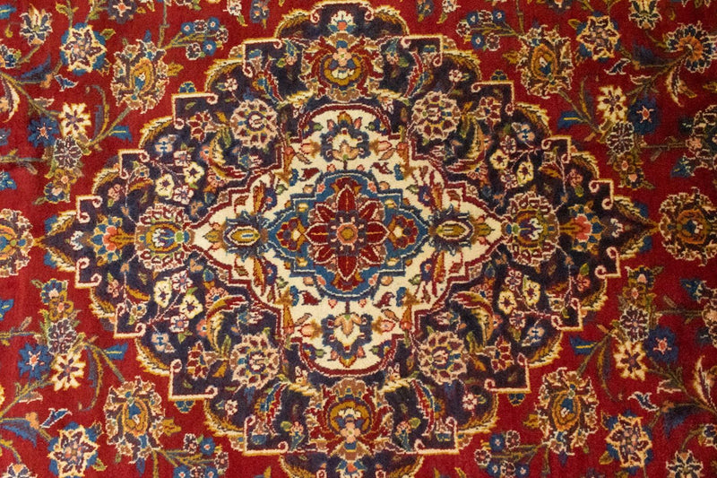 Perserteppich - Keshan 307 x 406 cm - orange