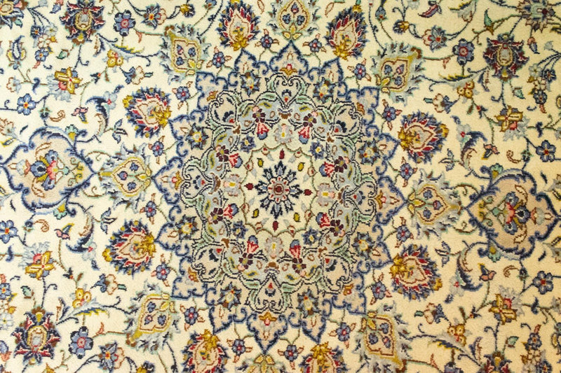 Perserteppich - Keshan 245 x 333 cm - beige