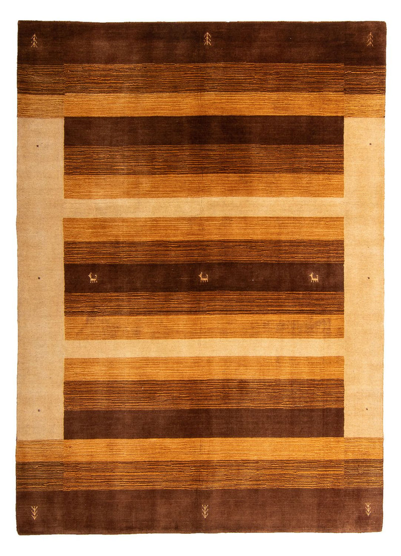 Gabbeh Teppich Softy 147x200cm - Wollteppich - mehrfarbig