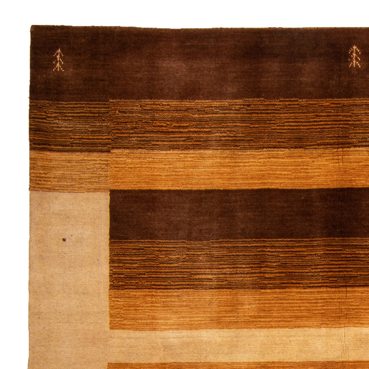 Gabbeh Teppich Softy 147x200cm - Wollteppich - mehrfarbig