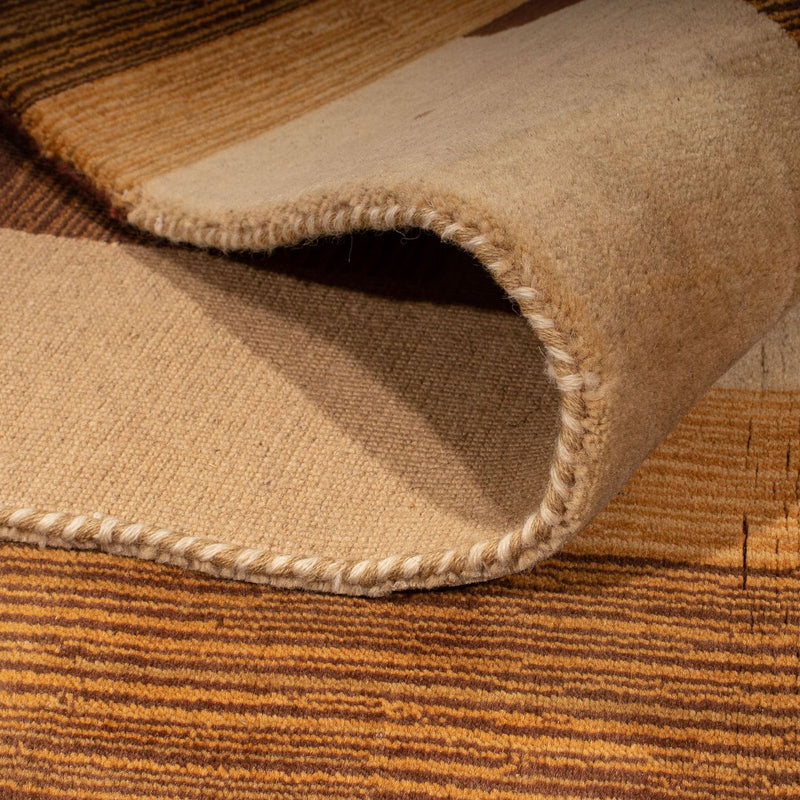 Gabbeh Teppich Softy 147x200cm - Wollteppich - mehrfarbig