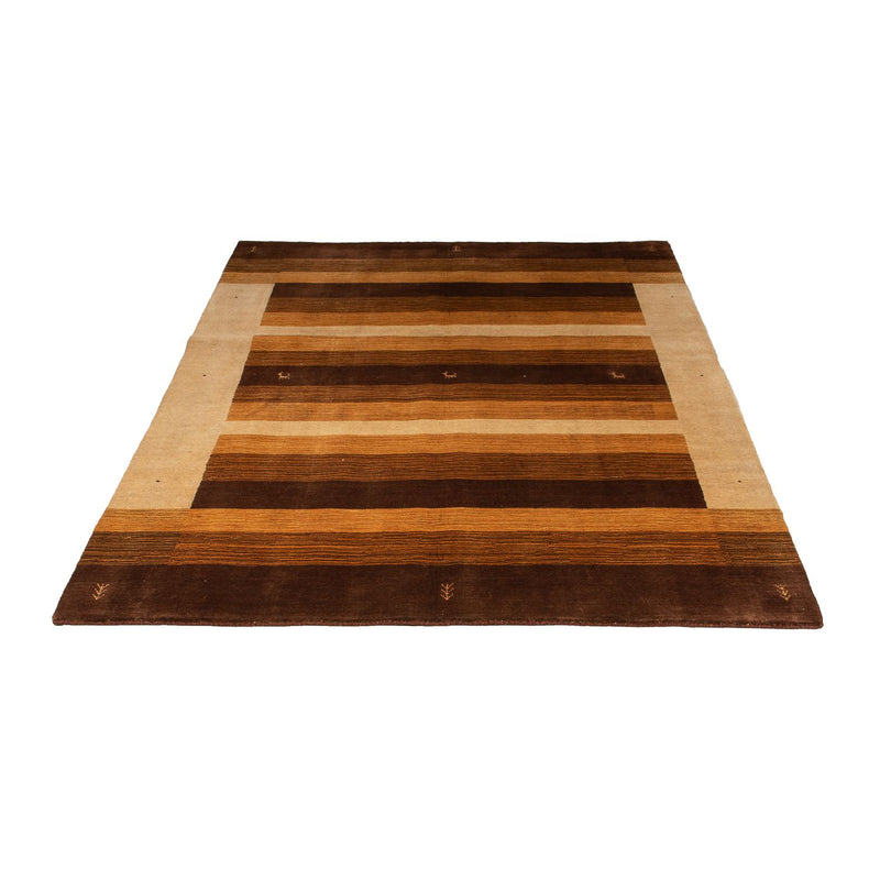 Gabbeh Teppich Softy 147x200cm - Wollteppich - mehrfarbig