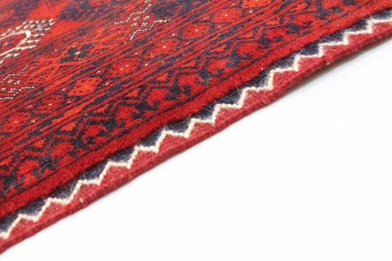 Afghan Teppich - Buchara 195 x 301 cm - dunkelrot