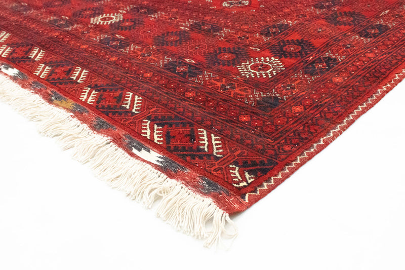 Afghan Teppich - Buchara 198 x 299 cm - dunkelrot