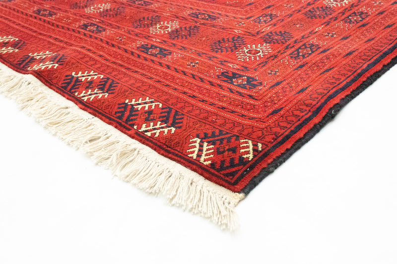 Afghan Teppich - Buchara 202 x 288 cm - dunkelrot