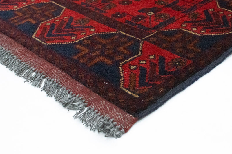 Afghan Teppich - Kunduz 121 x 191 cm - dunkelblau