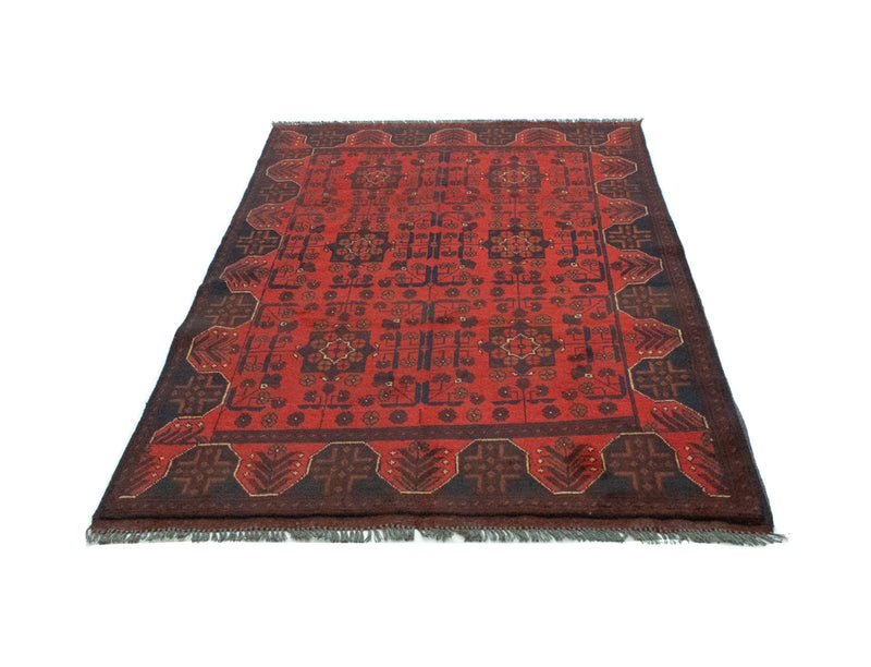 Afghan Teppich - Kunduz 121 x 191 cm - dunkelblau
