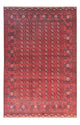 Afghan Teppich - Buchara 198 x 297 cm - dunkelbraun