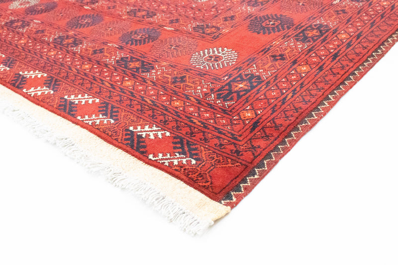 Afghan Teppich - Buchara 199 x 295 cm - dunkelrot