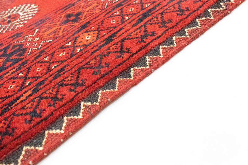 Afghan Teppich - Buchara 199 x 295 cm - dunkelrot