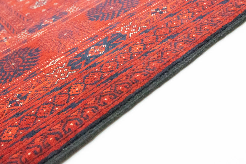 Afghan Teppich - Buchara 198 x 297 cm - dunkelrot