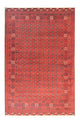 Afghan Teppich - Buchara 192 x 295 cm - dunkelbraun