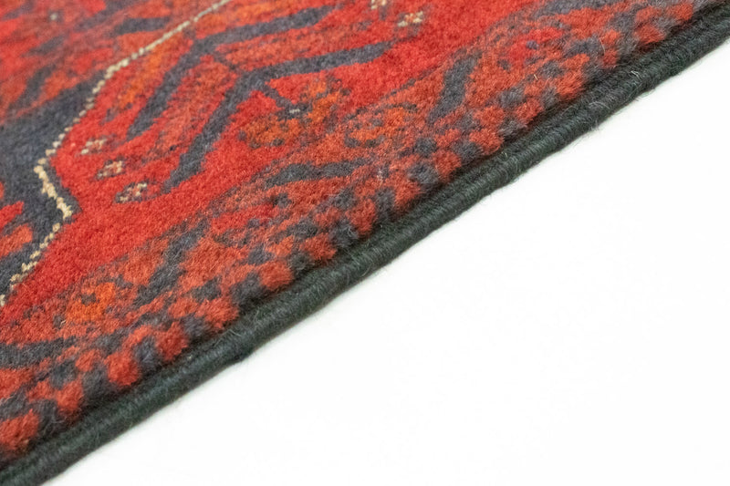 Afghan Teppich - Kunduz 77 x 296 cm - rot