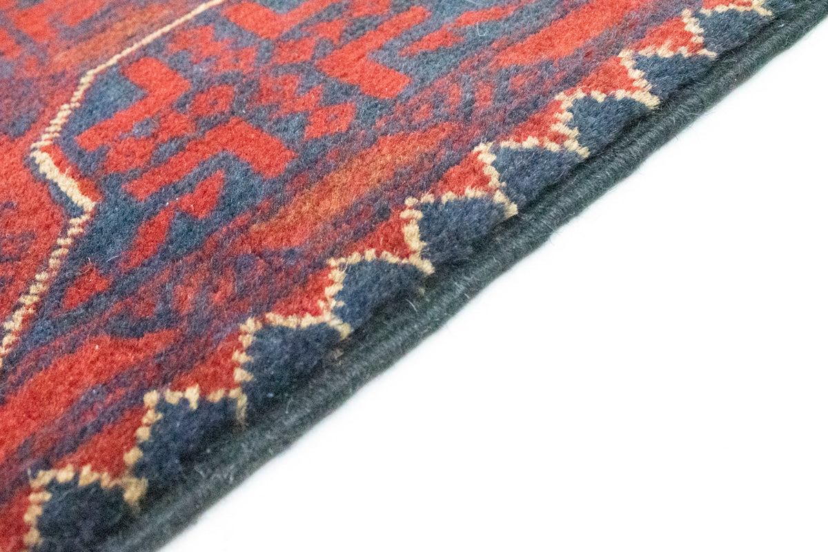 Khal Mohammadi Teppich 79x290cm - Orientteppich - dunkelrot
