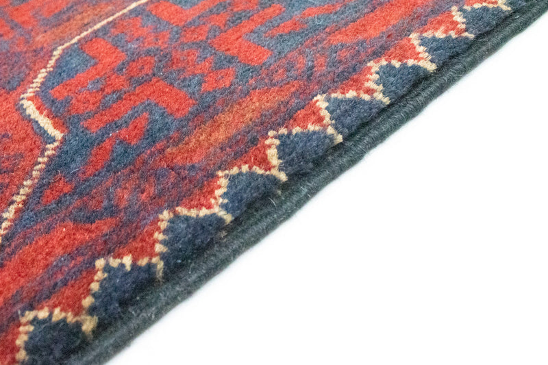 Khal Mohammadi Teppich 79x290cm - Orientteppich - dunkelrot